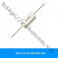 DT347 Điện Trở Sứ 10K Ohm 10KR 5W