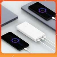 DT802 [ CHÍNH HÃNG ] Pin sạc dự phòng Xiaomi 20000mAh gen3 bản sạc nhanh 2 cổng vào | 1 đổi 1, BH 12 Tháng TTBD