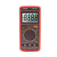 DT9205A Digital Multimeter with Intelligent Anti-burn Auto Power-off Wide Range Measurement Clear LCD Display and Robust