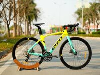 DTFLY R-2000 Xe Đạp Đua - Khung nhôm siêu nhẹ, SHIMANO CLARIS, 16 tốc độ