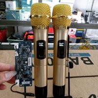 DTMV Micro không dây cho loa kéo sóng UHF tay cầm nhôm hợp kim