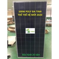 DTMV Pin năng lượng mặt trời POLY 100w PANEL NEW SOLAR