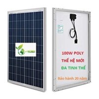 DTMV Tấm pin năng lượng mặt trời POLY 100W đa tinh thể thế hệ mới 2020