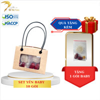 [DTT] Combo 10, 20 và 30 viên yến baby chia sẵn (Tặng 1,2 và 3 gói)  - Yến sào Đỗ Thị Toán