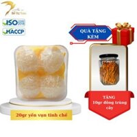 [DTT] Yến vụn tinh chế 20gr - Tặng 10gr đông trùng hạ thảo cây - Yến sào Đỗ Thị Toán
