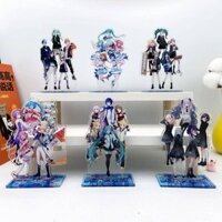 Dự án 12cm Sekai Giai đoạn đầy màu sắc Acrylic Standees Hatsune Miku, Kagamine Rin & Len và các bức tượng nhỏ lấy cảm hứng từ Kamiyama - Món quà lý tưởng cho người hâm mộ