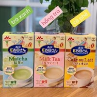 [ĐỦ BILL ✅ ]  Sữa Bà bầu Morinaga Nhật Bản 216gram. Vị Trà Xanh,Vị Hồng Trà Matcha,Vị Trà Sữa, Vị Cafe. 18 Gói x 12g.
