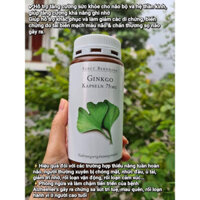 [ĐỦ BILL 2027] Viên Uống Bổ Não Ginkgo 75mg Sanct Bernhard - Đức