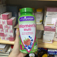 [ĐỦ BILL 8/25] Kẹo dẻo Vitamin tổng hợp cho nữ Vitafusion Women’s Multi 220 viên của Mỹ
