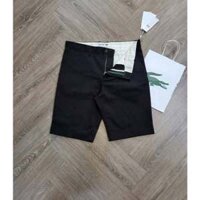 (Đủ bill chính hãng) Quần short Lacoste Black Slim Fit Nhập Khẩu Chính Hãng Từ Mỹ