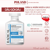 [ĐỦ BILL] Dầu gội đầu giảm gàu và nấm RADICAL MED 300ml