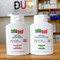 (Đủ Bill Đức) Dung dịch vệ sinh phụ nữ SEBAMED làm sạch nhẹ nhàng an toàn