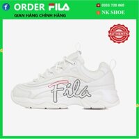 (Đủ bill) Giày Sneaker Thể Thao Nam Nữ Fila Ray Script chính hãng 100%