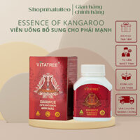 (ĐỦ BILL MUA TẠI ÚC) Viên Kangaroo Úc Vitatree Essence Of Kangaroo 40000 MAX - Hỗ trợ phái mạnh