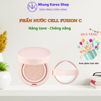(Đủ bill) Phấn Nước  Cell Fusion C Toning Sun Cushion SPF50+/PA++++ - Chống Nắng Dưỡng Trắng Nâng Tone Da