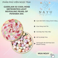 [ĐỦ BILL] PHẤN PHỦ GUERLAIN 02 COOL ROSE METEORITES LIGHT REVEALING PEARL OF POWDER 20G