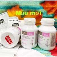 [Đủ Bill+ Tem Chemist ] DHA Bầu Nuôi Bé Thông Minh Từ Trong Bụng Mẹ Bioisland Lọ 60 Viên