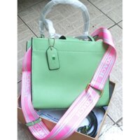 (Đủ Box + Bill) Túi Xách Nữ Da Thật Hiệu Coach Kiểu Dáng Thời Thượng Sang Trọng Có Dây Đeo Chéo 3in1