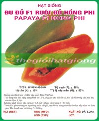 ĐU ĐỦ F1 RUỘT ĐỎ HỒNG PHI