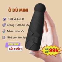 Dù Gấp Gọn Ô Che Nắng Mưa Mini Chống Thấm Nước Moda.H