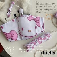 Dù Hello Kitty Màu Hồng Xinh Xắn Dùng Làm Quà Tặng Cho Bạn Gái