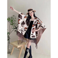 Du Lịch Khăn Choàng Dệt Kim Nữ Mùa Hè Mới Ảnh Áo Len Dân Tộc Khăn Choàng