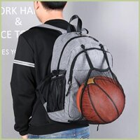 Du Lịch Laptop Ba Lô Bóng Rổ Dung Tích Lớn Bình Nước Túi Tập Gym Thể Thao Thoải Mái Laptop Hộp Đựng shopeban3vn