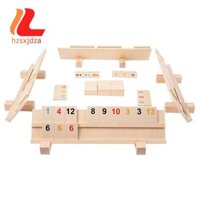 Du lịch Size Rummy Game Du lịch Rummy Cube Game 2-4 người Trò chơi dành cho người lớn và trẻ em