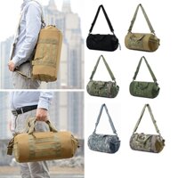 Du Lịch Túi Du Lịch Molle Chống Thấm Nước Túi Xách Tập Gym Đeo Vai Túi Thể Thao Sling Xi Lanh Nam