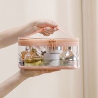 Du Lịch Túi Đựng Mỹ Phẩm Du Lịch Trong Suốt Túi Đựng Mỹ Phẩm Nữ Túi Bảo Quản ins Phong Cách Siêu Nóng Đồ Vệ Sinh Chống Thấm Nước Nhỏ Di Động Di Động Dung Tích Lớn