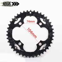 Du Lịch Xanh 22T 32T 42T Xe Đạp Đường Bộ Quay Crankset Đĩa 8/9/24/27S Dây Xích Xe Đạp Bánh Xe Fixed Gear Phần Chainwheel MTB Chainring Bánh Xích