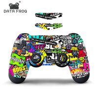 Dữ Liệu Ếch Camo Bộ Điều Khiển Dán PlayStation4 Game Tay Cầm Chơi Game Cho PS4/PS4 Slim/PS4 Pro Joystick