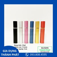 ĐỦ MÀU CHAI CHIẾT NƯỚC HOA VỎ NHÔM 12ML - Mau Hong - 1 Chai