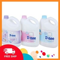 (Đủ Màu) Combo 1 Nước giặt D-nee 3000mlvà 2 Nước xả comfort 580ml Thai Lan