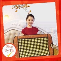 {Đủ Mẫu} Đệm Thảm Đá Nóng Hàn Quốc 84×48 cm Đá Ngọc Bích Tourmalin Nệm Sưởi Ấm Giảm Đau Lưng, Bụng Massage Trị Liệu Xài