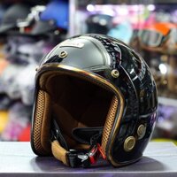 [ĐỦ MÀU] Mũ bảo hiểm 3/4 Omega sh Ruby - Bảo hành 12 tháng