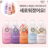 (Đủ mùi) Sữa Tắm Happy Bath Body Wash 900ml- Hàn Quốc