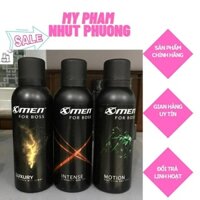 [đủ mùi] Xịt Khử Mùi Xmen Boss 150ml