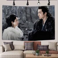 Dữ Phượng Hành  Trieu Le Dinh  Lâm Canh Tân  The Legend of Shenli  Zhao Liying  Lin Gengxin  Và Bạn Fengxing Zhao Liying Shen Lilin Cập Nhật Dừng Tấm Thảm Thảm Nền Vải Phòng Ngủ Đầu Giường Trang Trí Vải