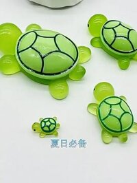 (ĐỦ SIZE) Mô Hình Dạ Quang Phát Sáng Rùa Con nhiều màu sắc Charm Rùa Trang Trí Tiểu Cảnh DIY Decor