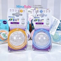 [Đủ size ]Núm ti Avent Natual/ Núm Ty Phillip Avent chất liệu silicon mềm dẻo và đàn hôi
