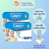 [Đủ Size] Tã Dán người lớn siêu thấm Caryn M20/L20/XL20/ML18+2 miếng - chính Hãng