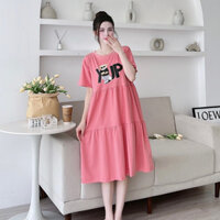 (Đủ size từ 50-100kg)Váy bầu,đầm bầu bigsize chất cotton cực đẹp,đủ size từ 50-100kg