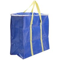ĐỦ SIZE - Túi bạt, túi dứa có dây kéo đựng đồ, quai xách màu ngẫu nhiên may từ vải bạt Tú Phương - SỐ 1 46 - 20 - 43