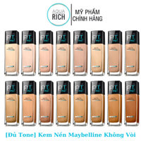 [Đủ Tone] Kem Nền Kiềm Dầu Chống Nắng Maybelline Fit Me Matte Poreless - Kem Nền BB Cream Maybeline - Không Vòi