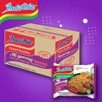 [ĐỦ VỊ- MÌ XÀO INDOMIE ] Thùng 40 gói mì xào khô Goreng Indomie - 4 VỊ
