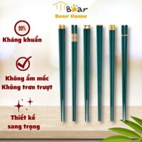 Đũa ăn kháng khuẩn cao cấp Bear CX-E0102 chống mốc tuyệt đối 6 đôi - Bear Home