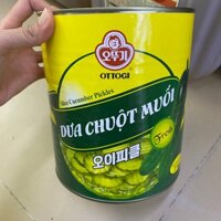 Dưa Chuột Đóng Hộp Ottogi Hộp 3KG / 오뚜기) 오이피클 슬라이스(캔) 3KG