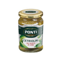 Dưa chuột ngâm giấm Cetriolini all' Aceto Di Vino hiệu Ponti 290g