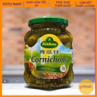 Dưa Chuột Ngâm Kiểu Cornichons Kuehne 330g